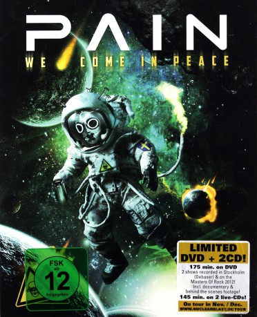 Pain: We Come In Peace (digipack) [DVD]+[2CD]
