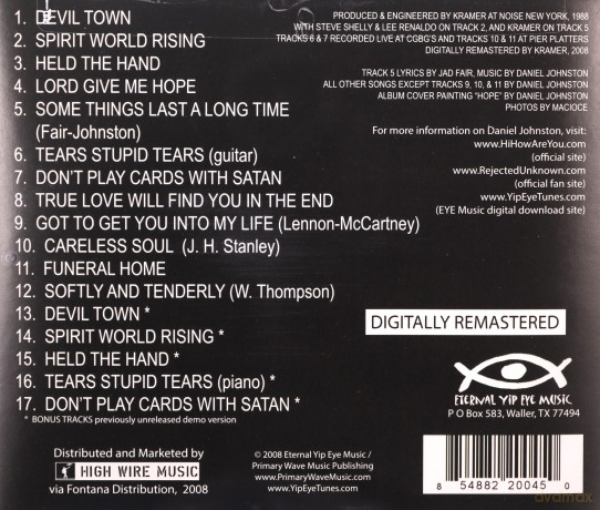 Daniel Johnston: 1990 [CD]
