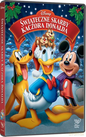Świąteczne Skarby Kaczora Donalda (Disney) [DVD]