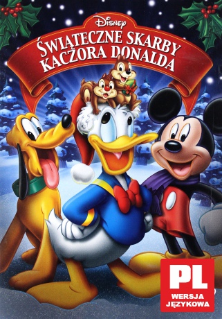 Świąteczne Skarby Kaczora Donalda (Disney) [DVD]