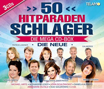 50 Hitparaden Schlager-die Mega CD-Box [3CD]