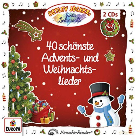 Detlev Jöcker: 40 Schönste Advents-und Weihnachtslieder [2CD]