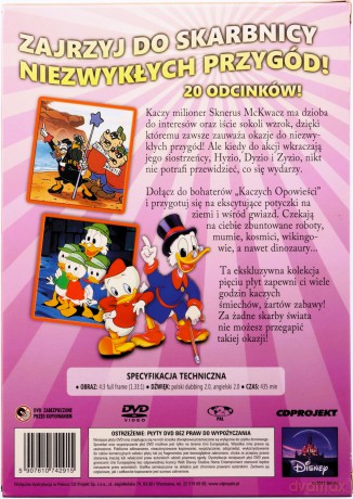 Kacze opowieści przygoda 1-5 odc. 1-20 [BOX] [5DVD]