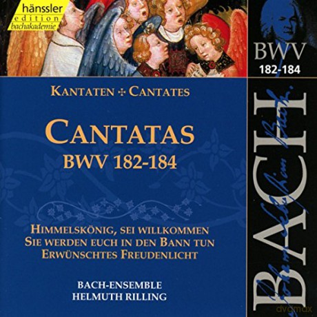 Bach-Collegium: Edition Bachakademie Vol. 55 (Geistliche Kantaten BWV 182-184) [CD]