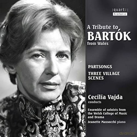 Cecilia Vajda: A Tribute to Bartok from Wales [CD]