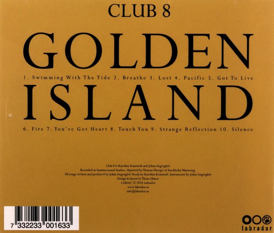 Club 8: Golden Island [CD]