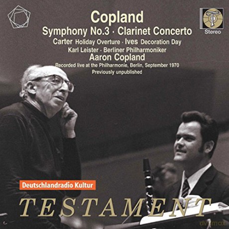 Aaron Copland: Aaron Copland dirigiert amerikanische Komponisten [CD]