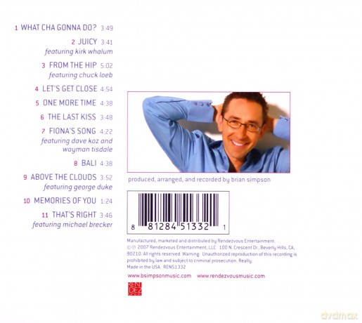 Brian Simpson: Above the Clouds [CD]