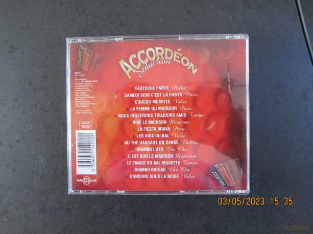 Maurice Larcange: Accordeon Seduction [CD]