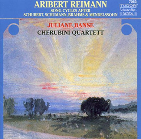 Juliane Banse: Reimann: Liederzyklen nach Schubert, Schumann, Brahms und Mendelssohn [CD]