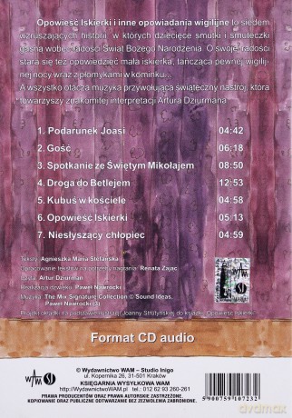 Opowieść Iskierki I Inne Opowiadania Wigilijne [CD]