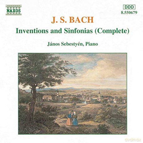 Janos Sebestyen: Bach: Inventionen und Sinfonie Sebestye [CD]