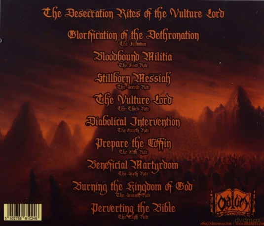 Vulture Lord: Desecration Rite [CD]