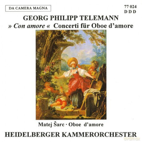 M. Sarc: Concerti für Oboe d'amore [CD]