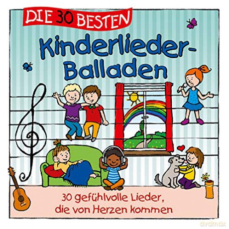 Karsten Glück und die Kita-Frösche Simone Sommerland: Die 30 besten Kinderlieder-Balladen [CD]