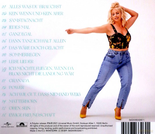 Beatrice Egli: Alles was du brauchst [CD]