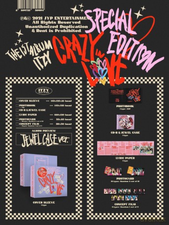 Itzy: Crazy in Love Vol.1-Special Edition [CD]