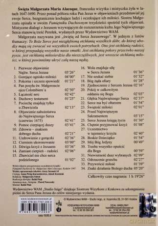 Perełki Św. Małgorzaty Marii Alacoque [CD]