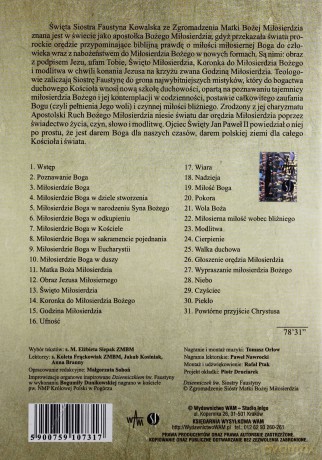 Perełki Z Dzienniczka Św. Faustyny Kowalskiej [CD]