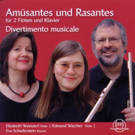 E. Weinzierl: Amuesantes und Rasantes für 2 Flöte und Klavier [CD]
