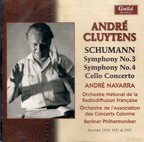 Berliner Philharmoniker: Andre Cluytens Conducts Schumann [CD]
