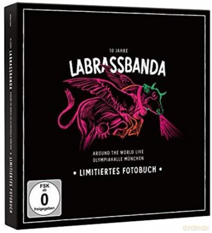 LaBrassBanda: Around the World LIVE - Ltd. Fotobuch (CD, 2DVD, bluRay) (10 Jahre LaBrassBanda) [4CD]