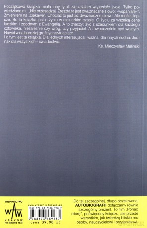 Ale Miałem Ciekawe Życie - ks. Mieczysław Maliński [KSIĄŻKA]+[DVD]