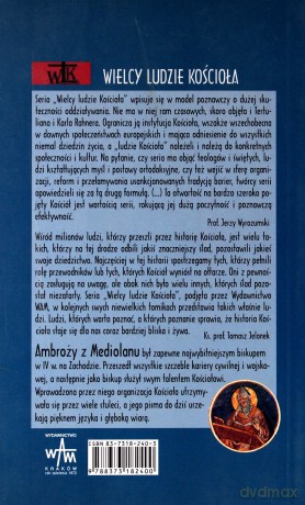 Ambroży Z Mediolanu - ks. Jerzy Pałucki [KSIĄŻKA]