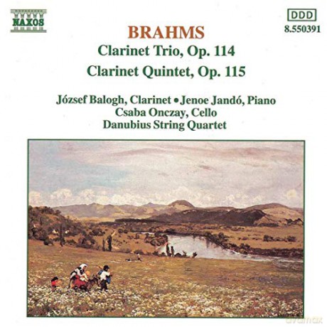 Balogh: Brahms Klarinettentrio Danusius [CD]