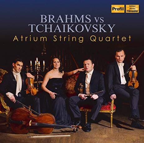 Atrium String Quartet: Atrium String Quartet: Brahms vs Tchaikovsky [CD]