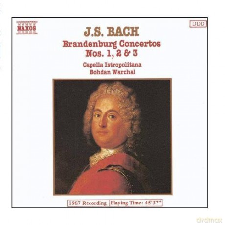 Bohdan Warchal: Bach: Brandenburgische Konzerte 1-3 Warchal [CD]