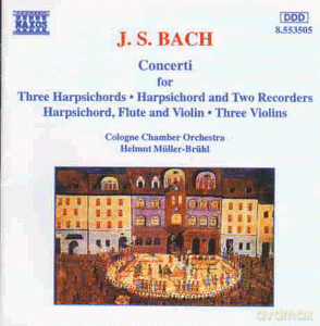 Bach: Cembalo Flöten und Violinkonzert Muel [CD]