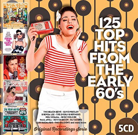 125 Top Hits from the Early 60s [5CD]