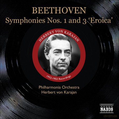 Karajan: BEETHOVEN: Sinfonien Nr. 3 und 1 - Herbert von Karajan (1952) [CD]