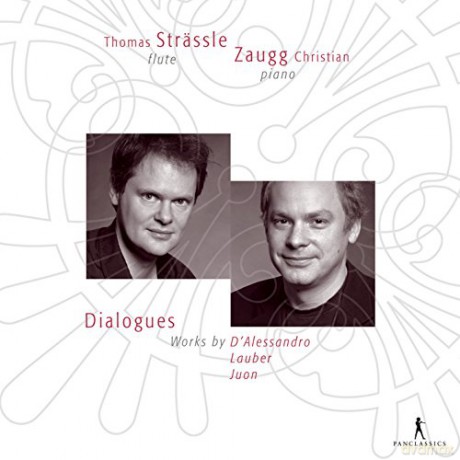 Thomas Strässle: Dialogues. Werke für Flöte und Klavier [CD]