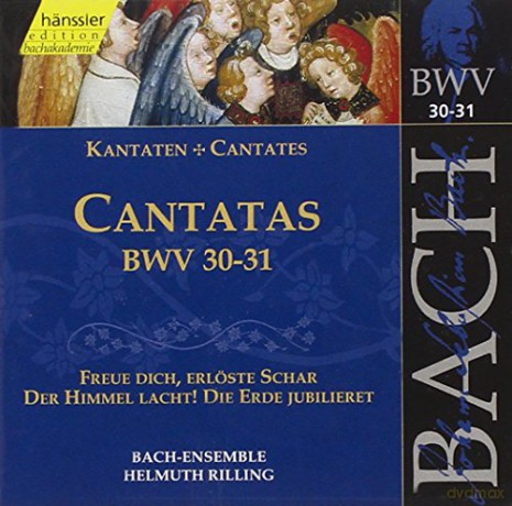 H. Rilling: Edition Bachakademie Vol. 10 (Geistliche Kantaten BWV 30-31) [CD]