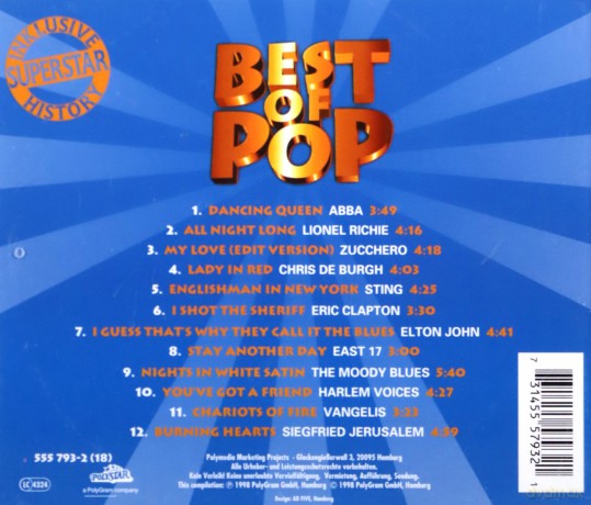 Diverse: Best of Pop [CD]