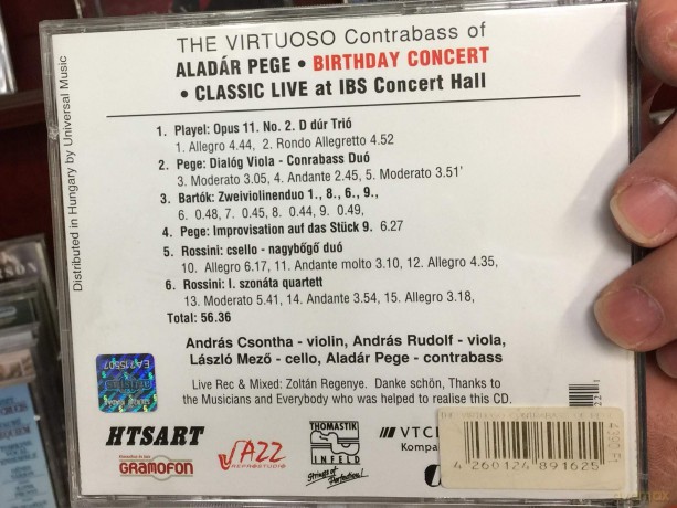 Birthday Concert: Classic Live At Ibs Concert Hall [CD]
