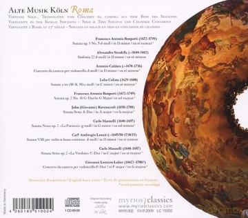 Alte Musik Köln: Roma [CD]