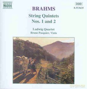Ludwig-Quartett: Brahms Streichquintette 1 und 2 Pasquie [CD]