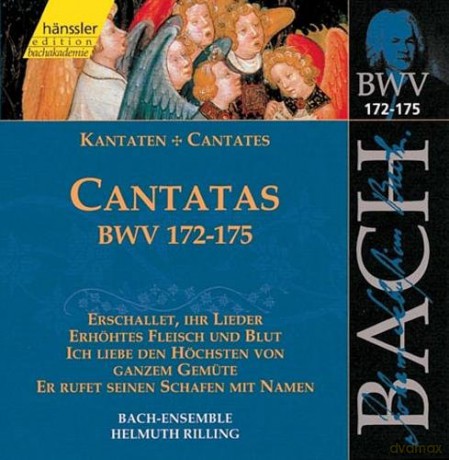Bach-Collegium: Edition Bachakademie Vol. 52 (Geistliche Kantaten Bwv 172-175) [CD]