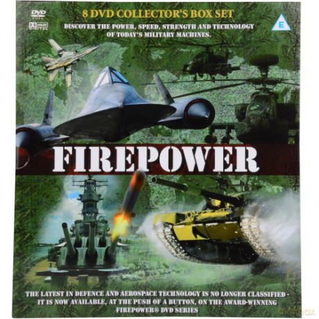 Firepower 8 DVD Collector's Box Set - Over 450 Minutes About Today's Military Machines [8CD]