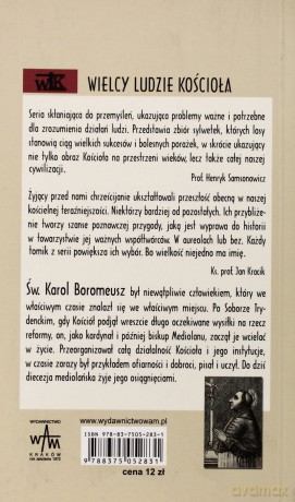 Św. Karol Boromeusz [KSIĄŻKA]