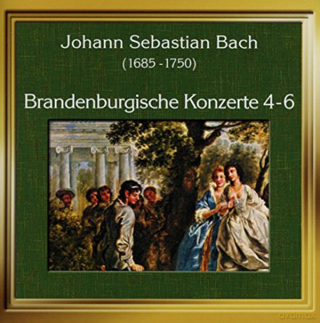 J.S. Bach: Bach/Brandenb.Konzerte 4-6 [CD]