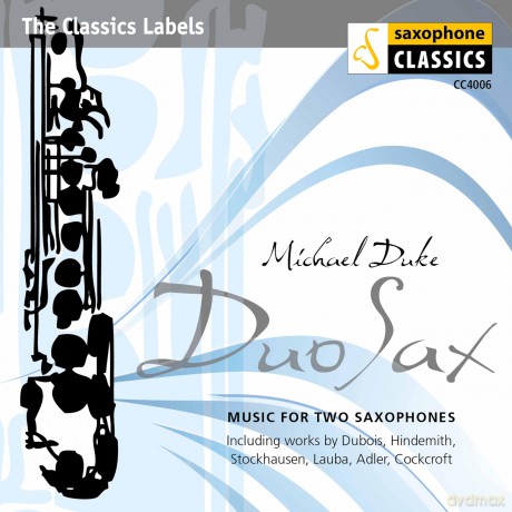 Michael Duke: Duo Sax,Music for Two Saxophones [CD]