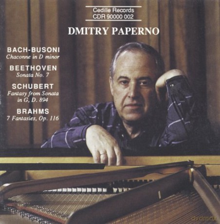 Dmitry Paperno: Chaconne/Sonate/Fantasie/+ [CD]