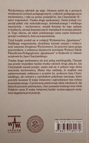 Trudna Droga Wychowawcy - Jan Charytański SJ [KSIĄŻKA]