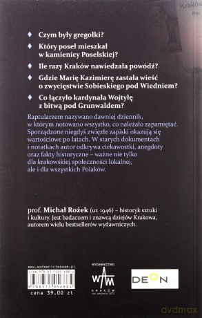 Krakowski Raptularz. Szkice z dziejów [KSIĄŻKA]