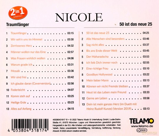 Nicole: 2 in 1 [2CD]