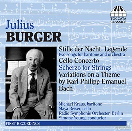 Beiser: Burger Cello Concerto [CD]